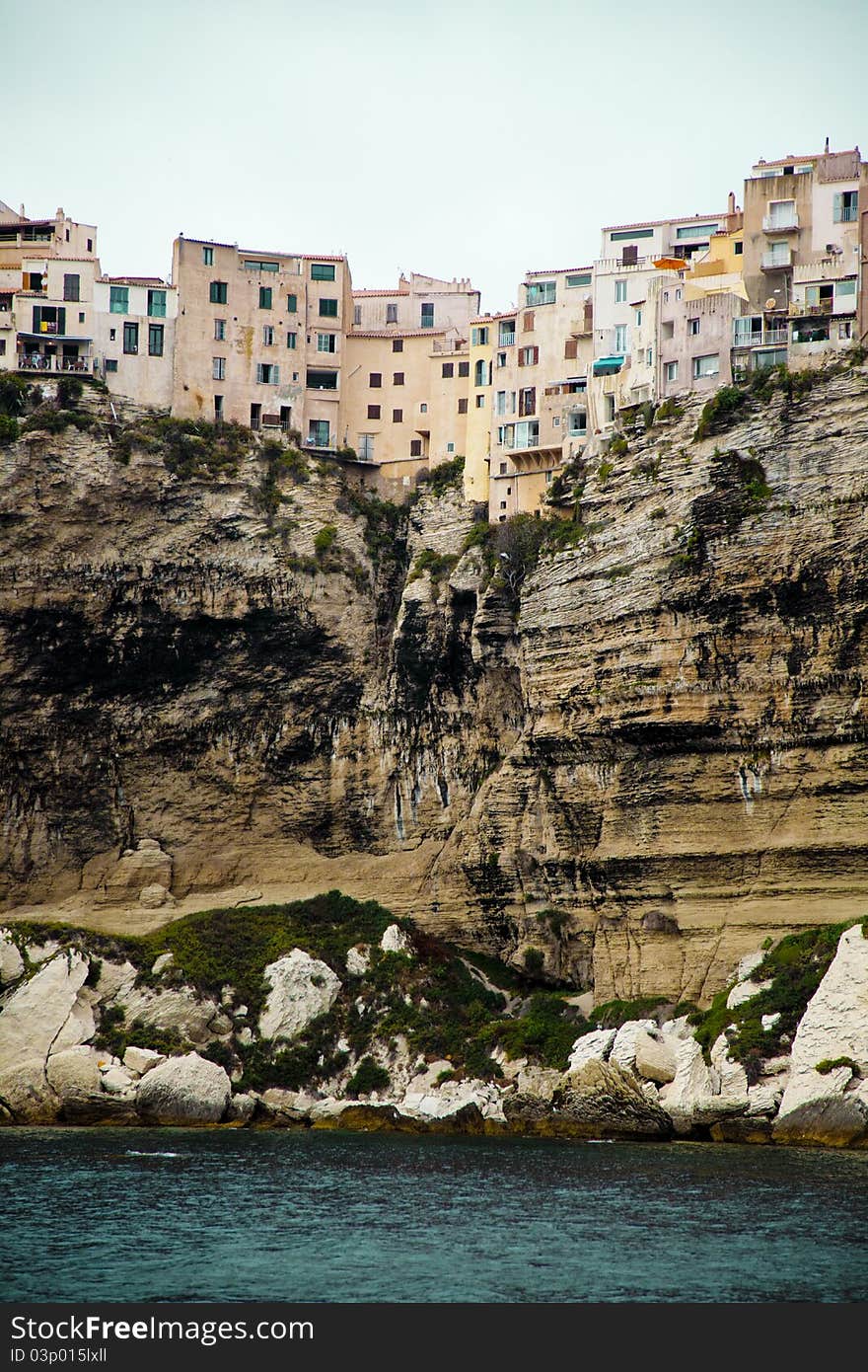 Bonifacio taken from the water