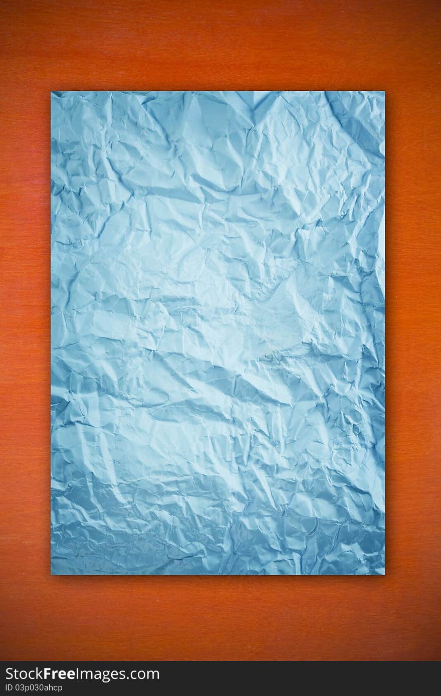 Crumpled paper