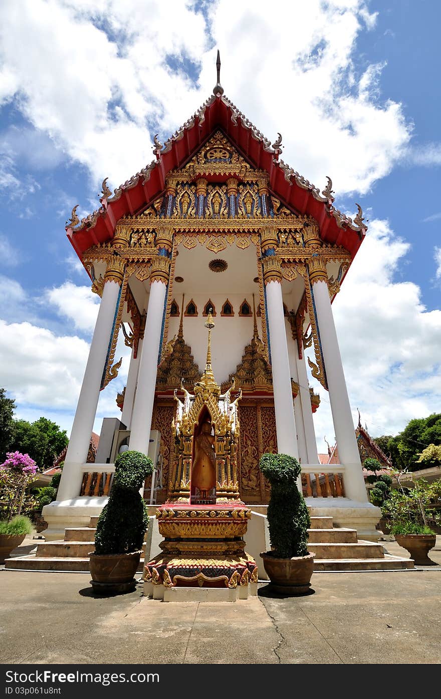 Thasung temple in uthaithani province thailand