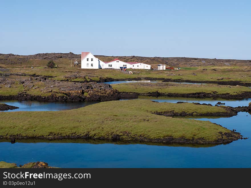 Landscape in Iceland