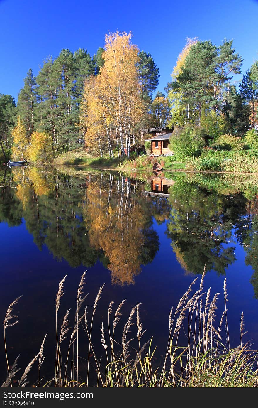 Fall in the nort of Finland. Fall in the nort of Finland