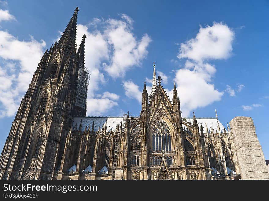 One of the most attraction sights in Cologne, Germany. One of the most attraction sights in Cologne, Germany