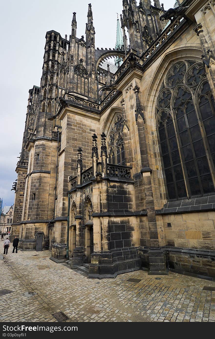 Czech, Prague, Cathedral sobor of st.Vitt