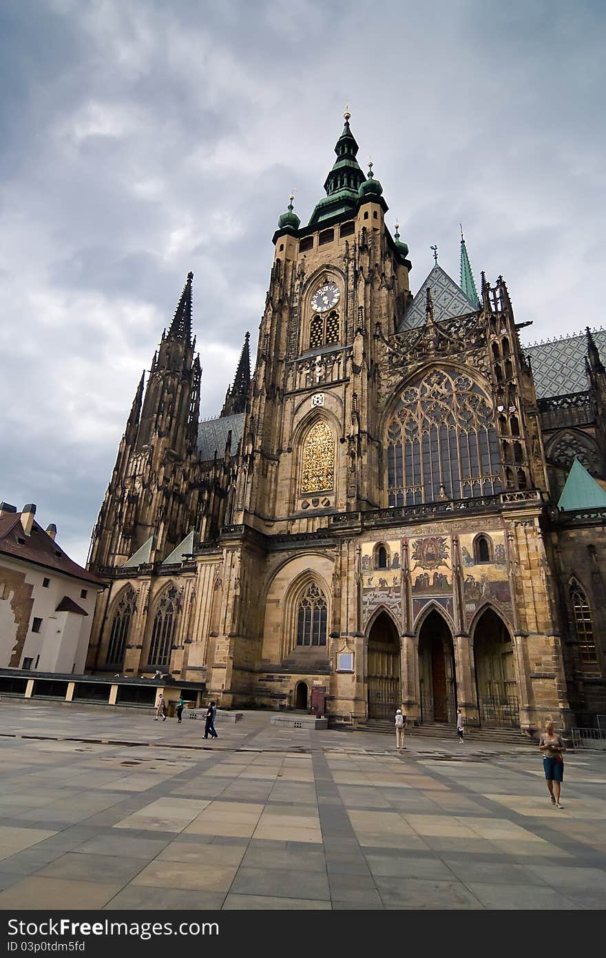 Czech, Prague, Cathedral sobor of st.Vitt