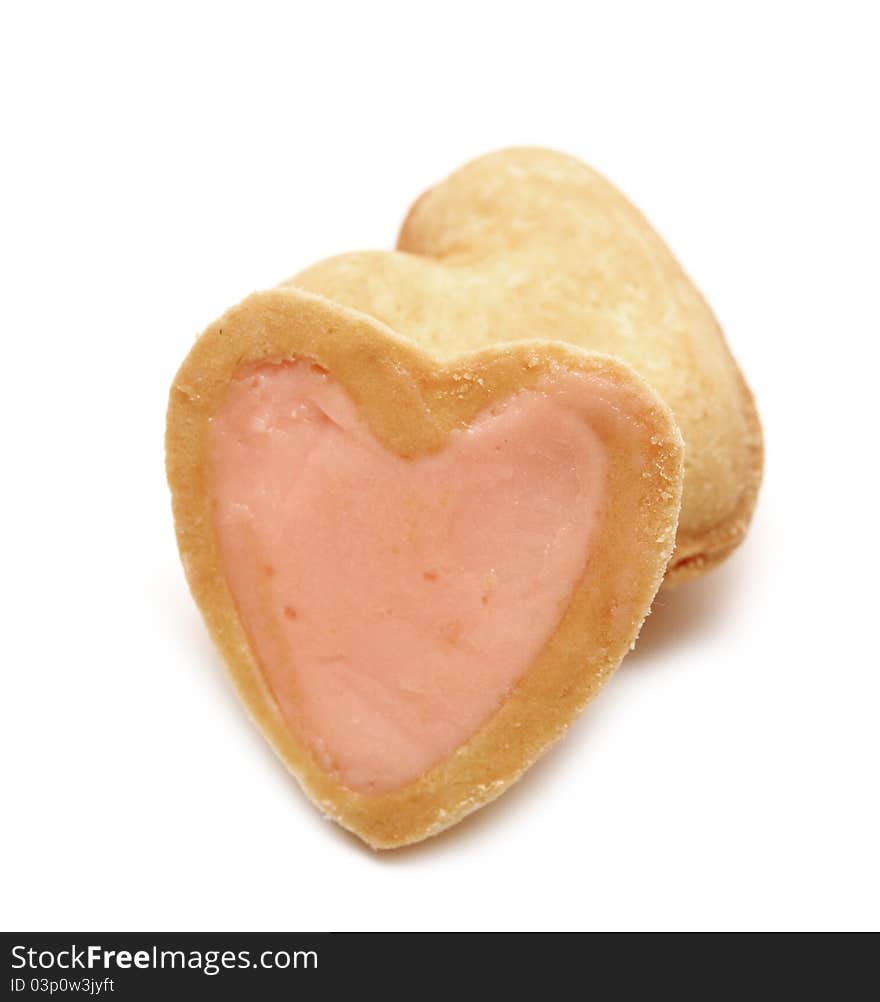 Heart shaped cookies