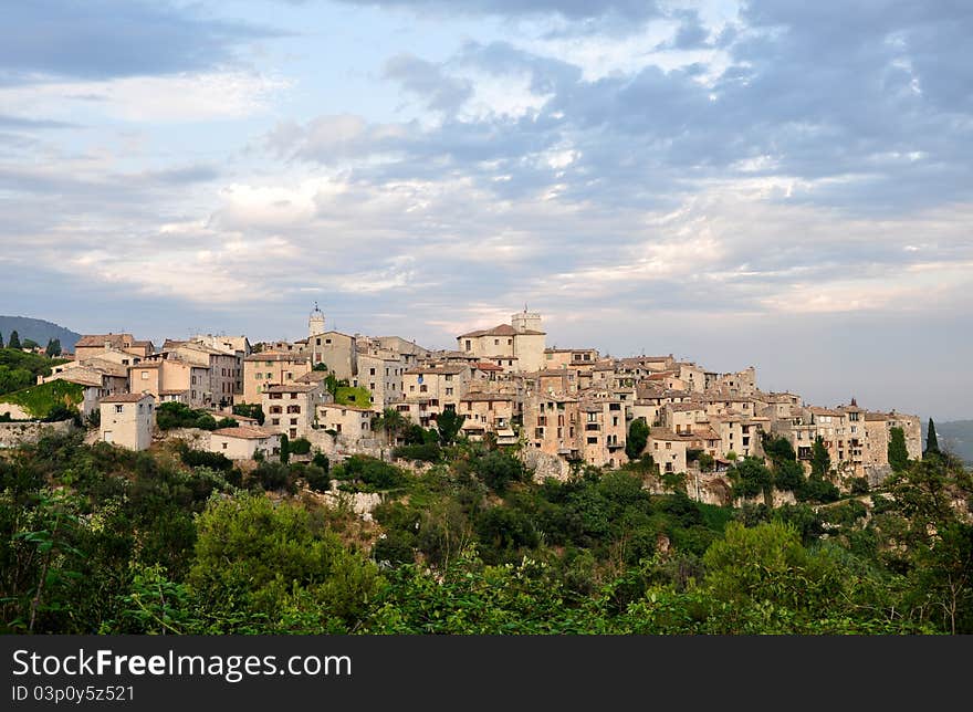 View at Tourettes-sur-Loup