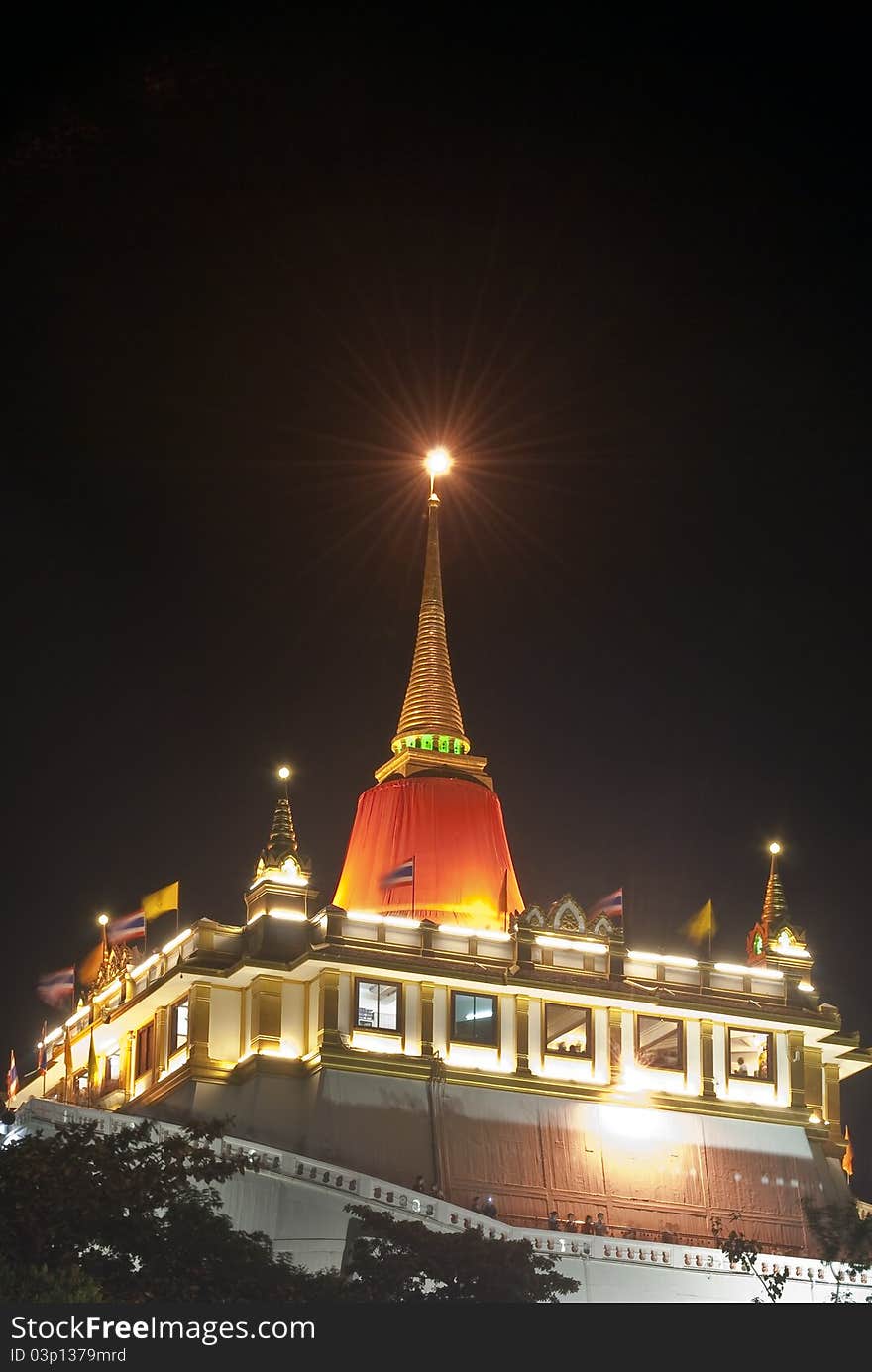 Golden Pagoda or Golden mount