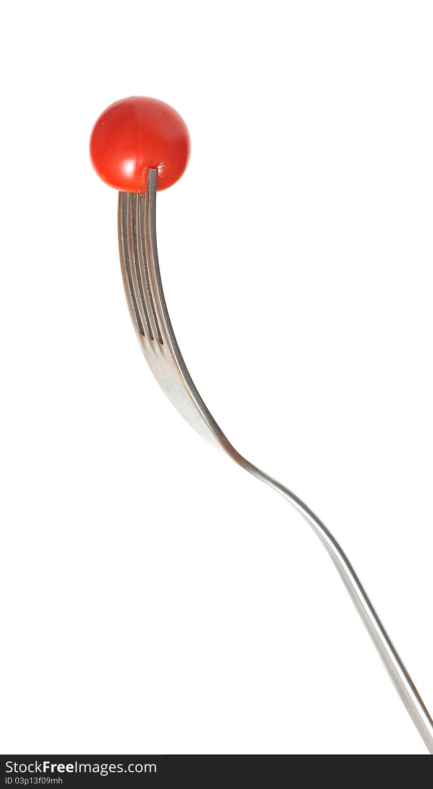 Tomato On A Fork