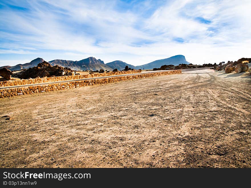 Landscape in Tenerife