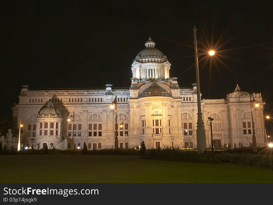 Throne Hall At Bangkok