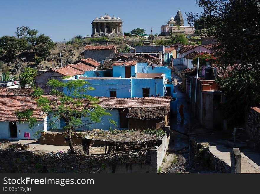 Ancient tamples in Kumbalgrah India