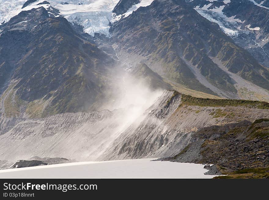 Views Of Tasman Glacier