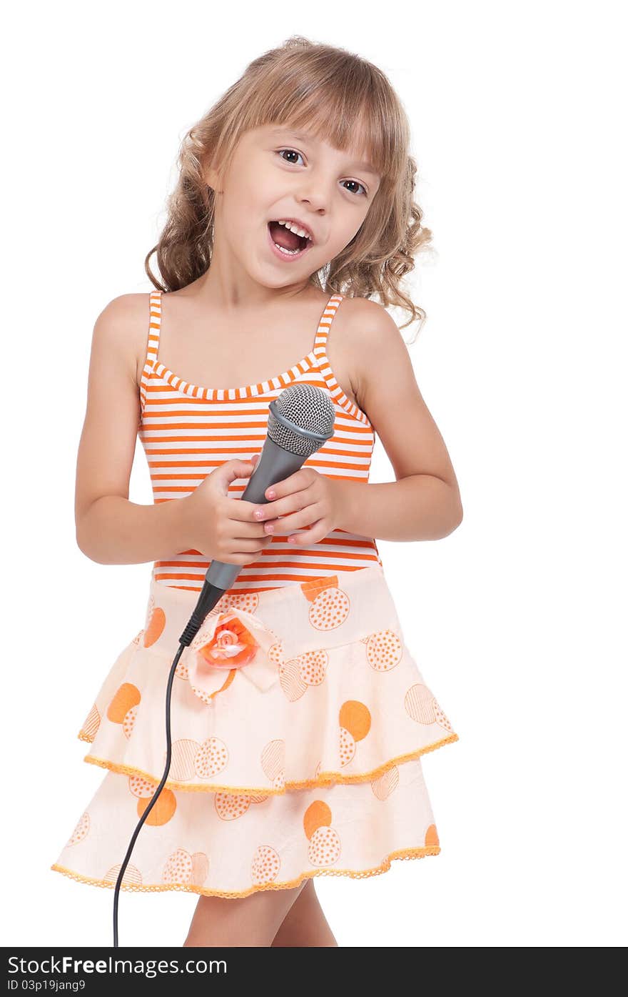 Child With Microphone