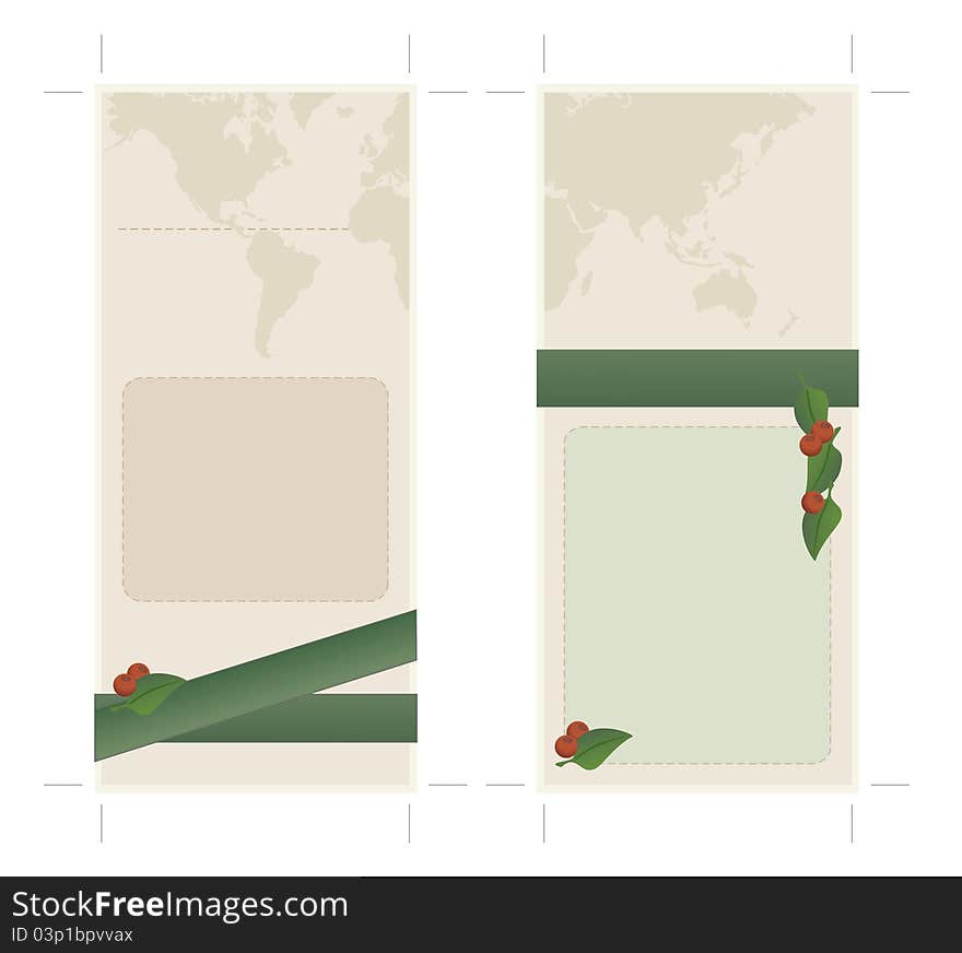 4x9 Two Sided Rack Card