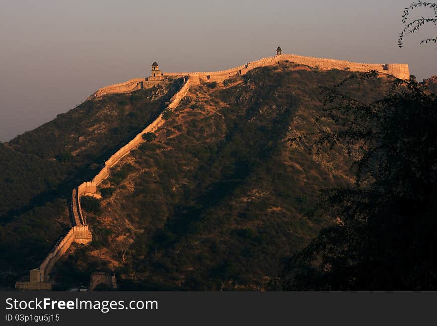 Fort Amber in Jaipur India