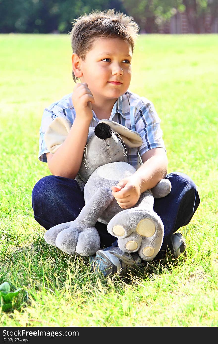 Portrait of the little boy