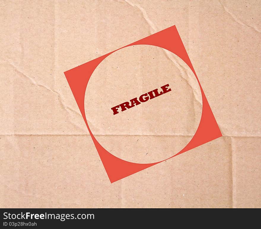 Fragile sign