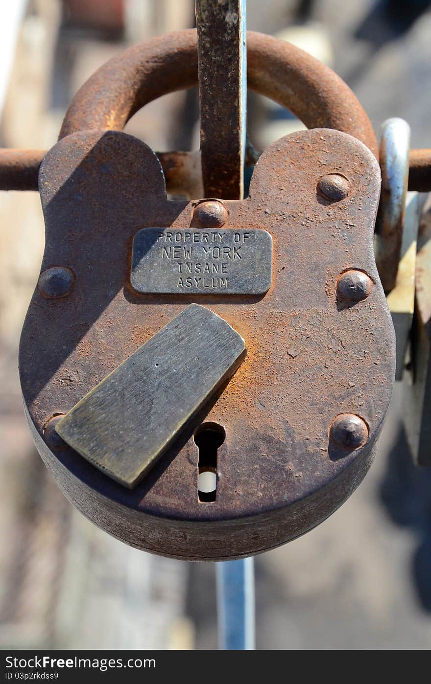 Big padlock