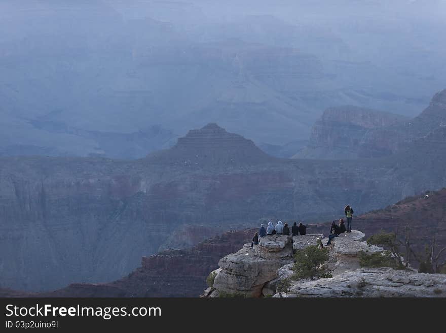 Dawn at Grand Canyon