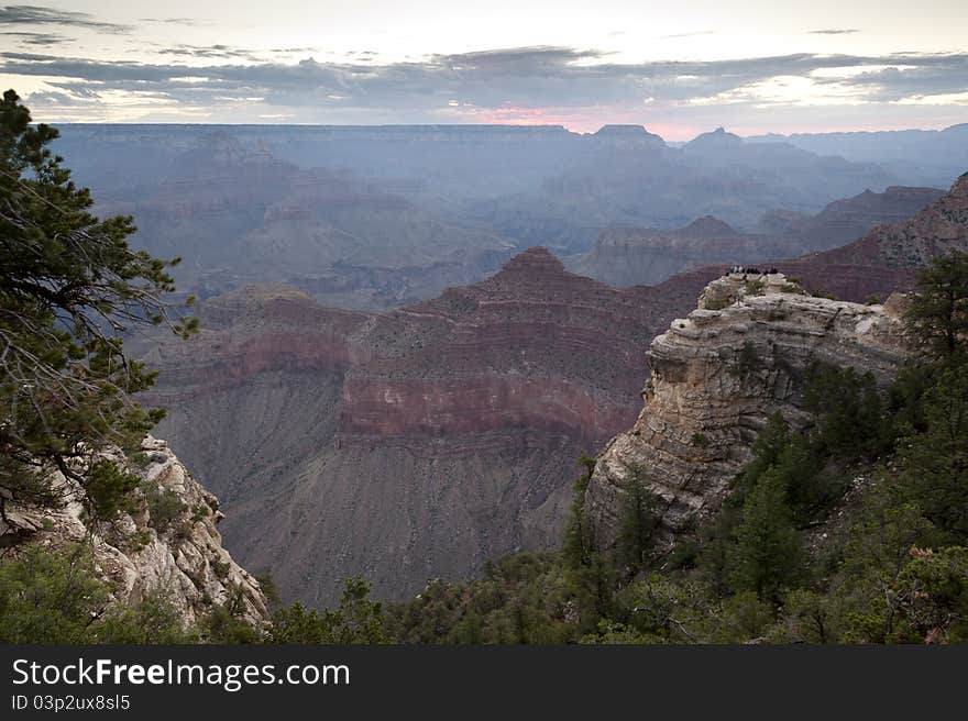 Dawn at Grand Canyon