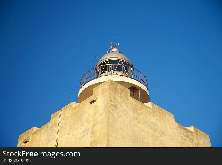 Lighthouse of Conil at Cadiz Andalusia in Spain. Lighthouse of Conil at Cadiz Andalusia in Spain