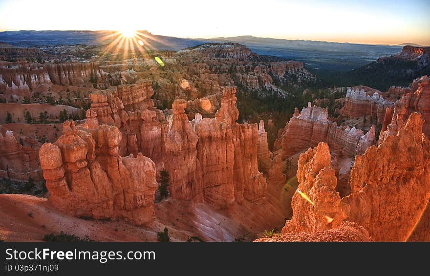 Bryce Canyon National Park at Sunrise