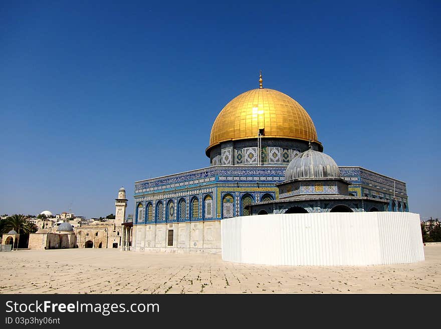 Dome of the Rock in Jerusalem, Israel