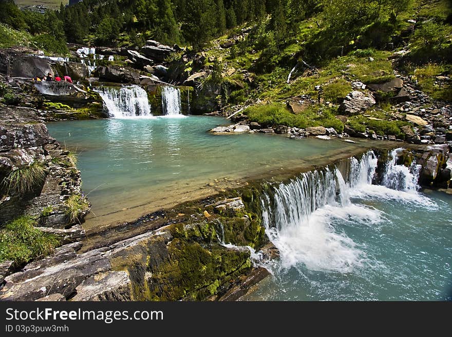 Nice river in Ordesa, Spain.