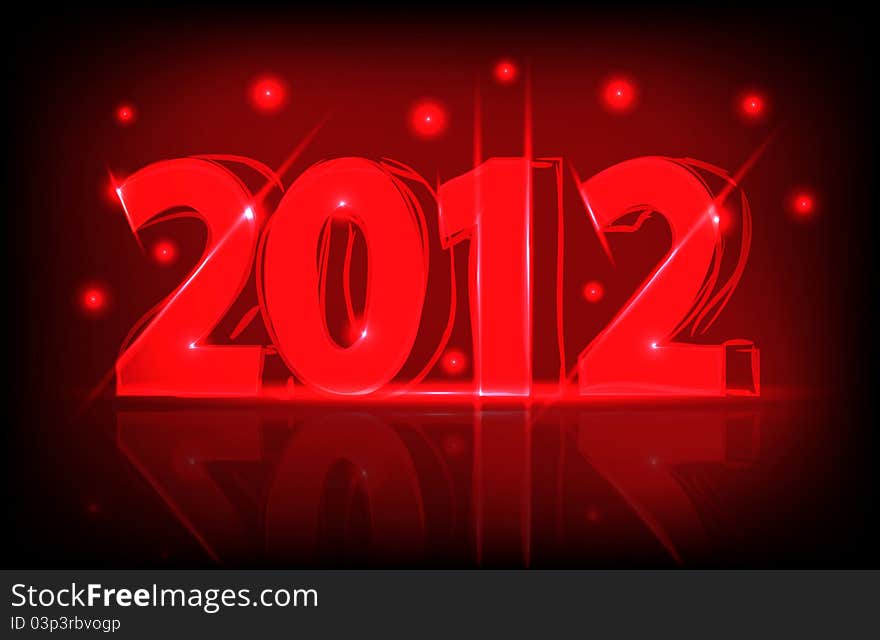 Happy new year. abstract background