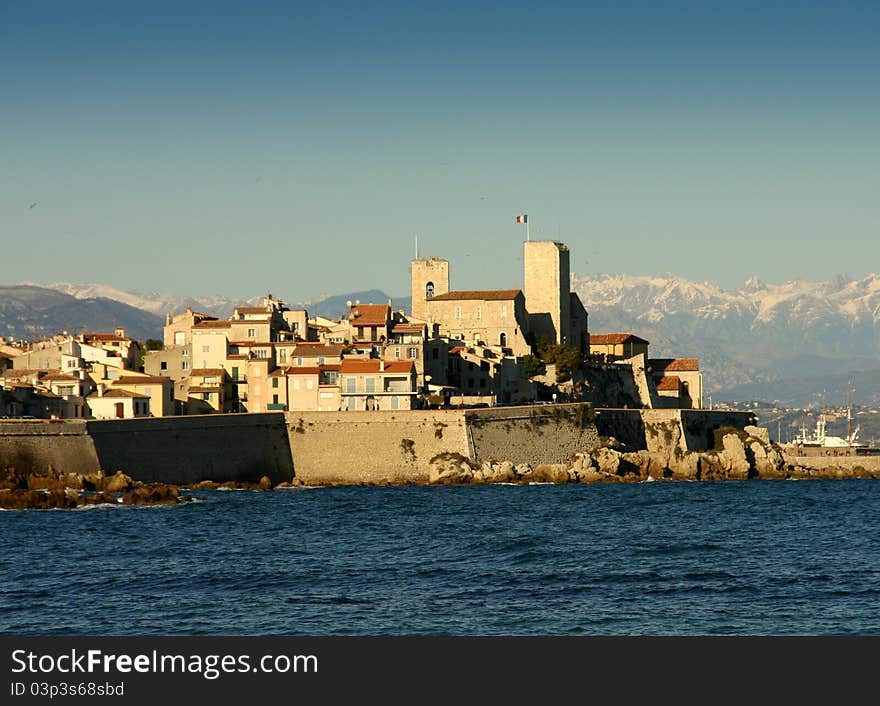 The city of Antibes