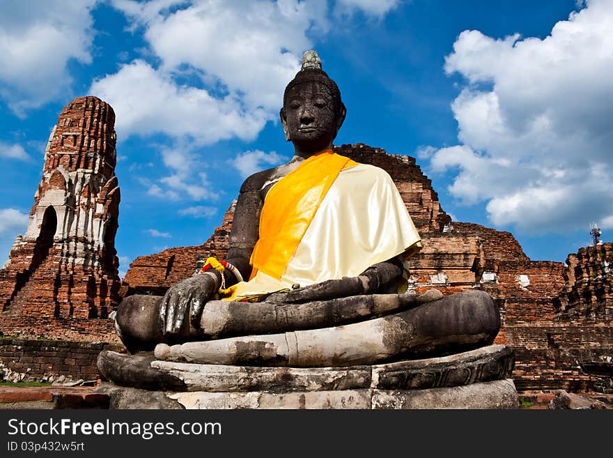 Statue of buddha, thailand