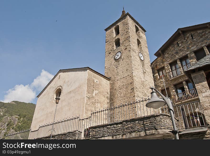 Sant Corneli y Sant Cebria at Ordino, Andorra