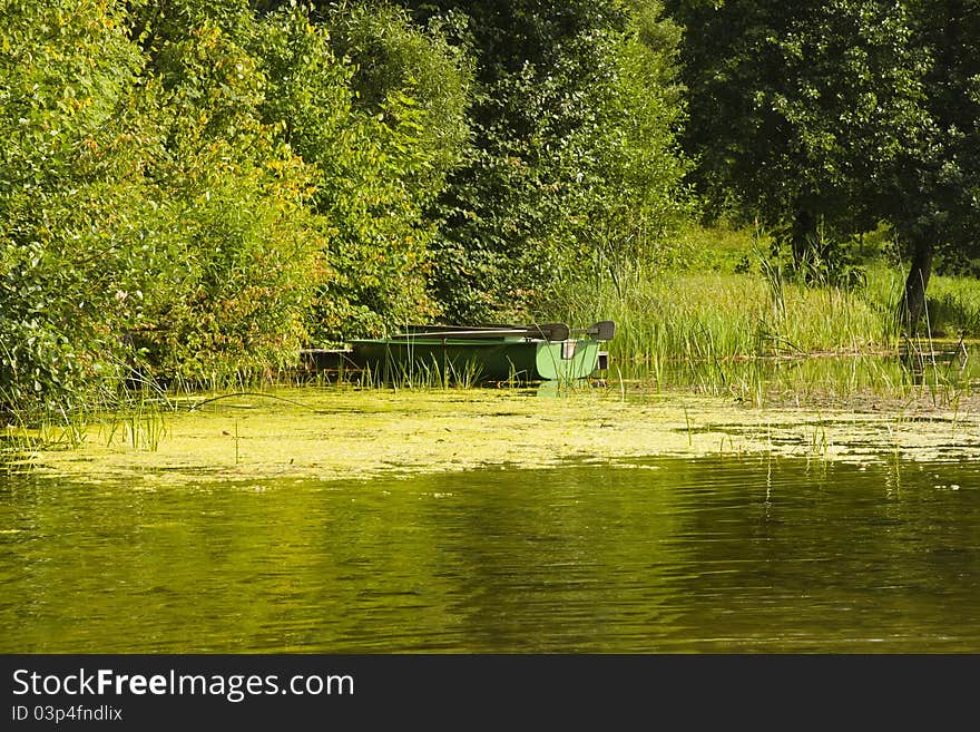 Boat At Lake