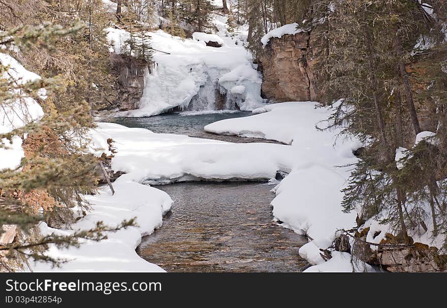 Half Frozen Creek