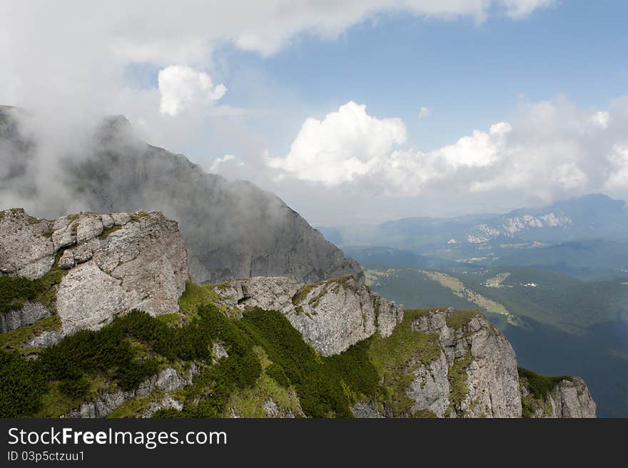 Caraiman Mountains view, Romania