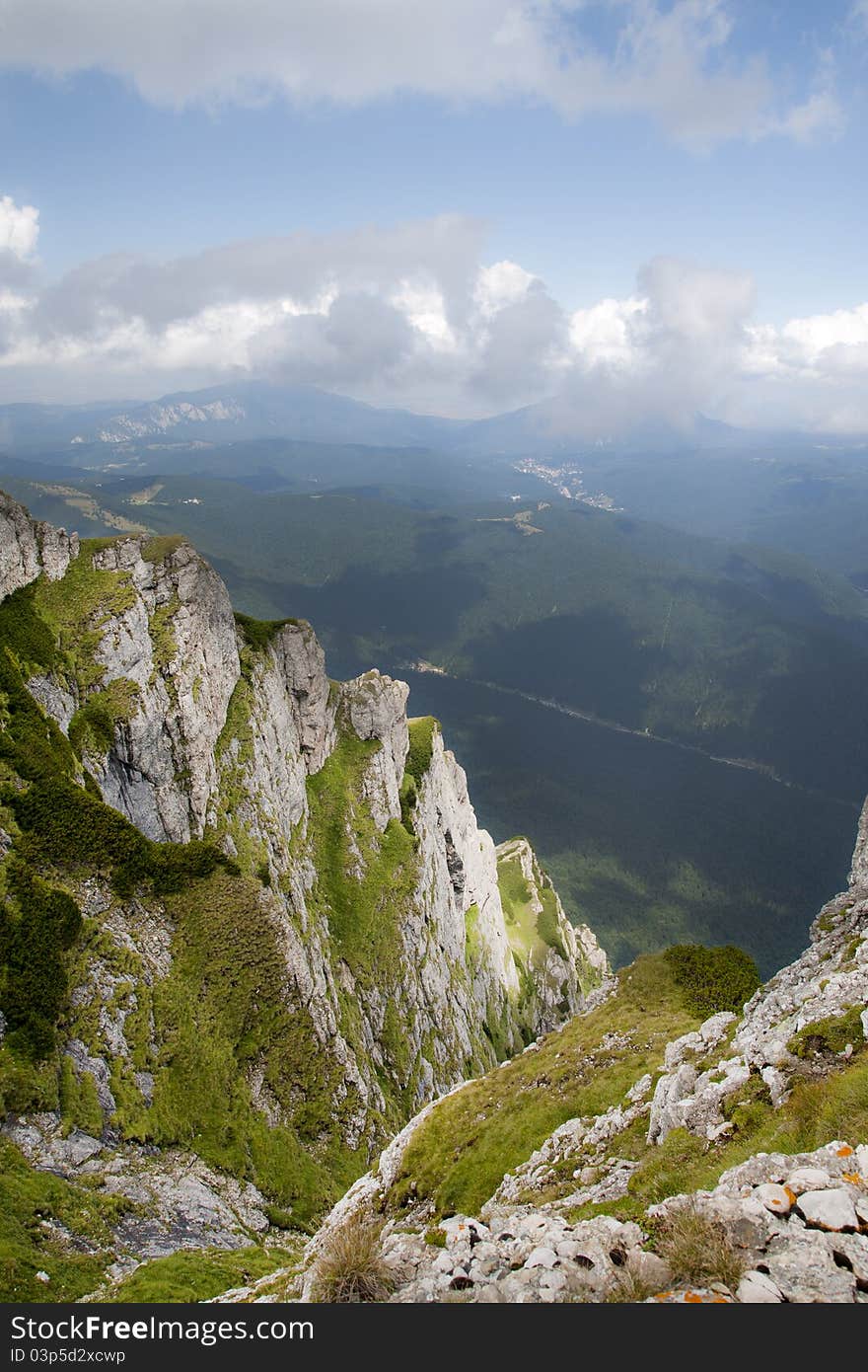 Caraiman Mountains View