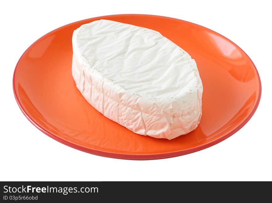 Cheese on a plate