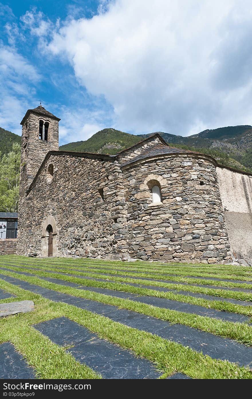 Sant Marti at La Cortinada, Andorra