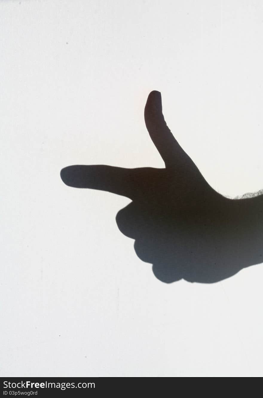 Hand shadow