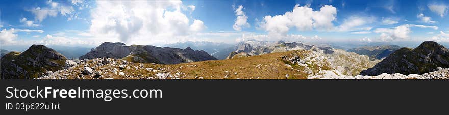 Monte Negro mountain panorama