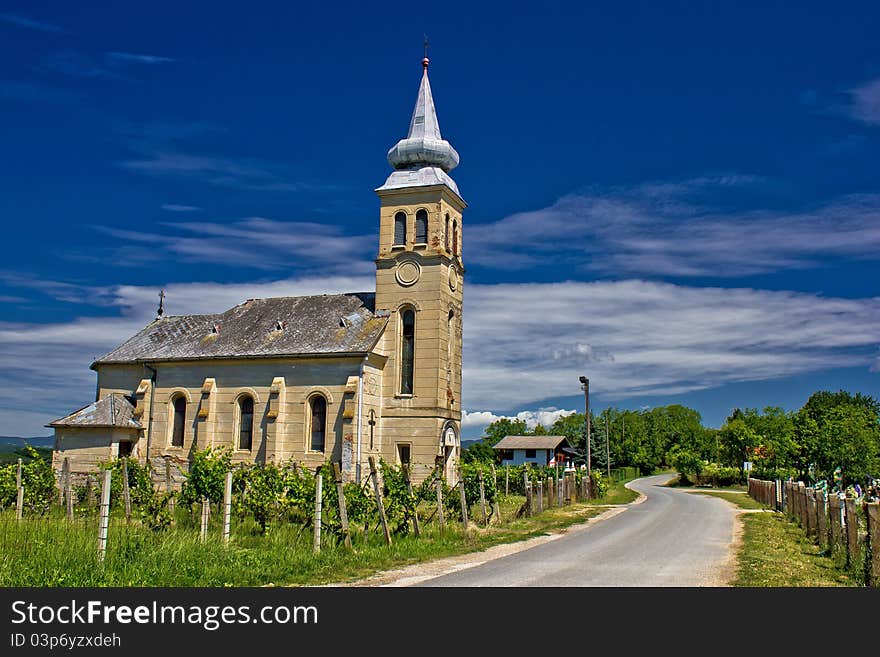 Church In Erdovec Village, Croatia