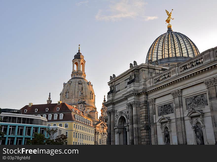 Cathedral and museum of Dresden (Germany)