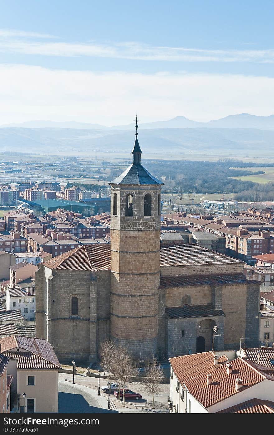 Santa Maria De Gracia Convent At Avila, Spain