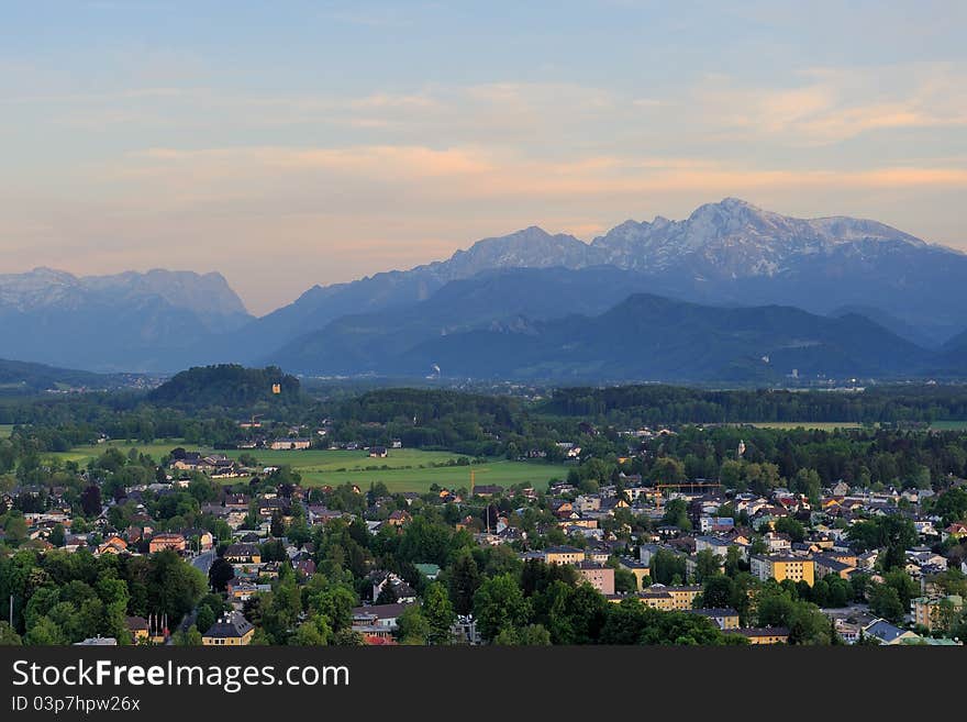 Alps Townscape