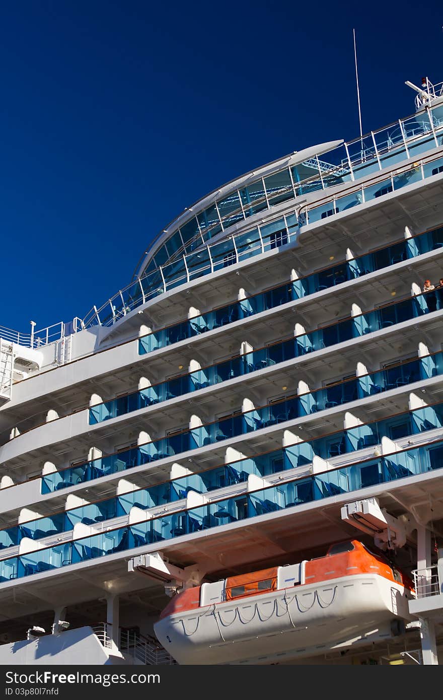 Balconies On A Cruise Liner