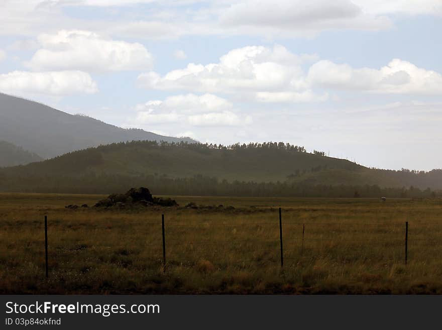 A picture of a mountain on the way to the Grand Canyon going up Highway 89. A picture of a mountain on the way to the Grand Canyon going up Highway 89.