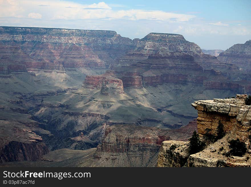 A picture of the Grand Canyon