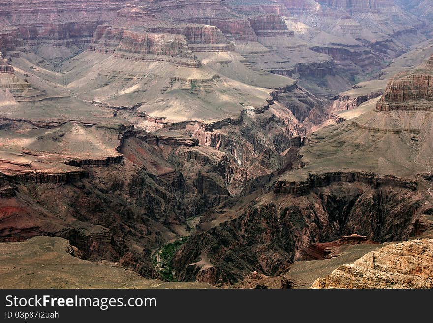 A picture of the Grand Canyon