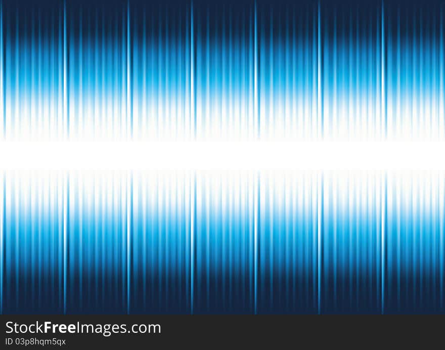 Blue and white striped background