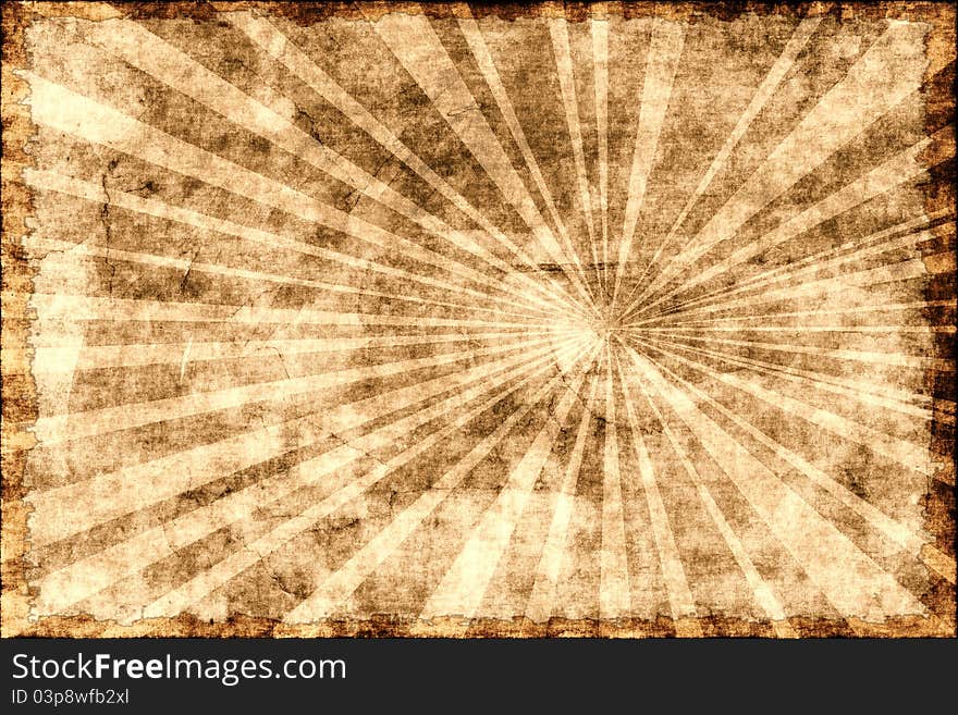 Vintage grunge star burst background. Vintage grunge star burst background